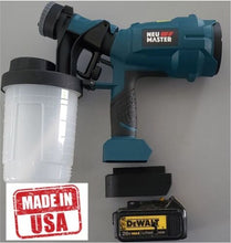 Load image into Gallery viewer, Neu Master Spray Gun to Dewalt Battery Adapter
